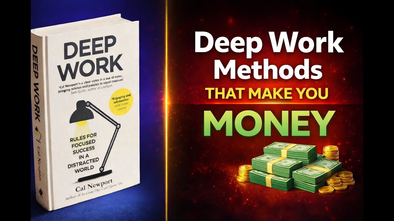5 Deep Work Techniques That Will CHANGE Your Income Forever | Book Summary