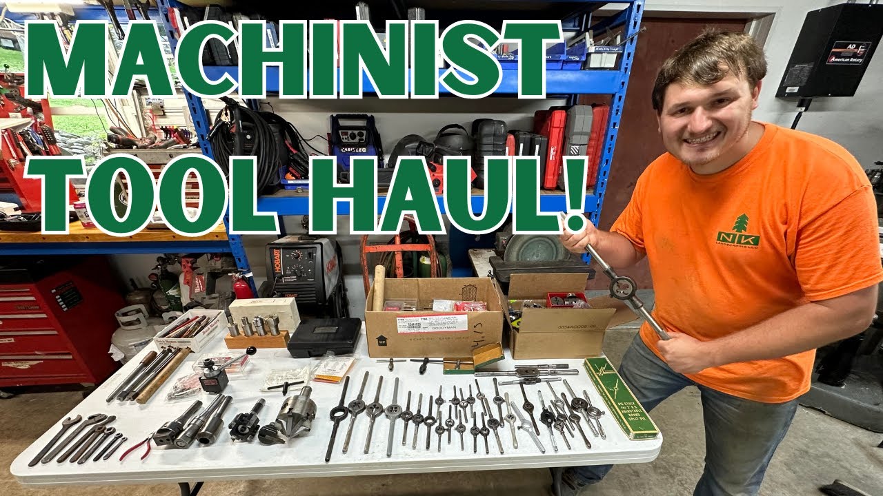 Hobbyist Machining on a Budget - Quality Tool Haul at Great Prices!