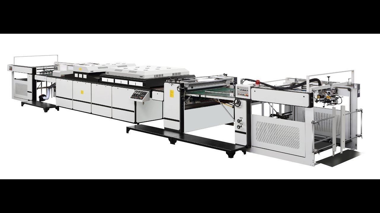 SE-1200 Automatic Full Sheet Paper UV oil Coating Machine