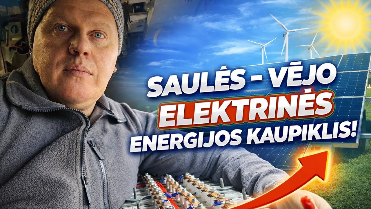 Saulės elektrinės kaupiklis#kas tai ir kam tai reikalinga.#iš ko galima pagaminti kone perpus pigiau