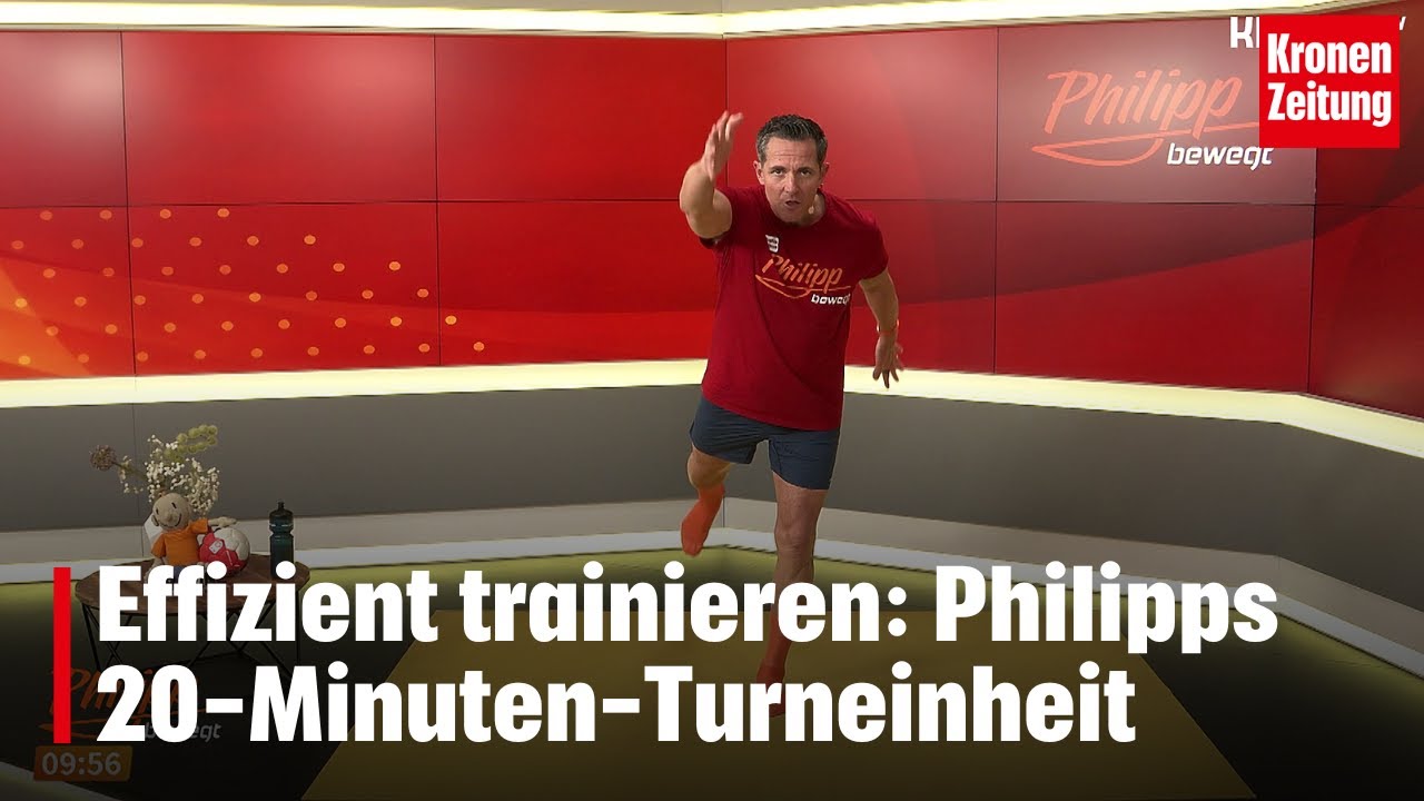 Philipp bewegt am Mittwoch, 8.1.: effizientes Training für den ganzen Körper