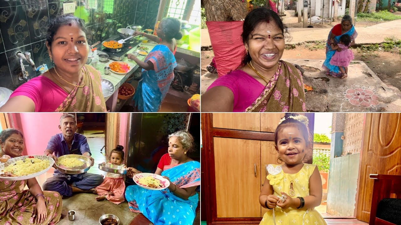 அப்பா கூட இருந்தாலே ரொம்ப சந்தோசம் | ஆடி வெள்ளி நம்ம வீட்ல சாமி கும்பிட்டோம் | Kamal Lalitha Vlog