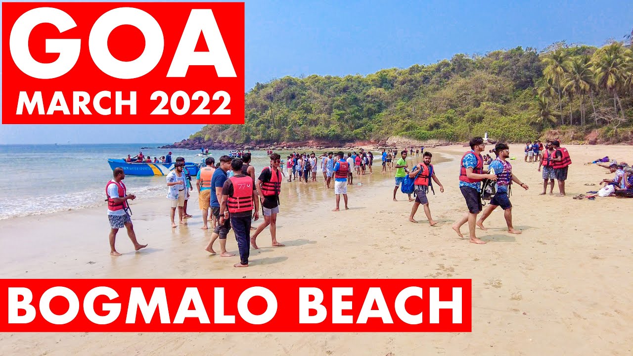 South Goa's Famous Bogmalo Beach - March 2022 | Watersports & Island Trip | Goa Vlog | South Goa |