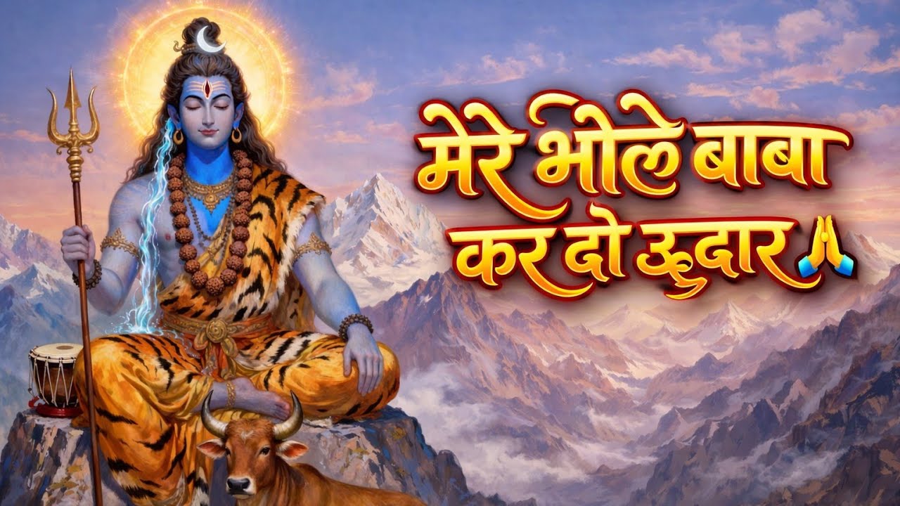 🕉️ मेरे भोले बाबा कर दो उद्धार 🙏 | New Shiv Bhajan | Bhole Baba Bhajan । #shivsoulmusic 