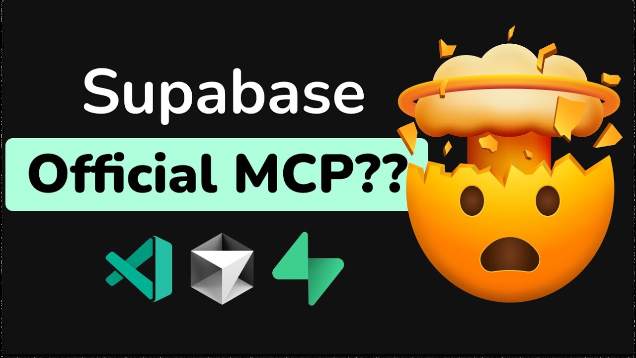 Supabase JUST dropped an official MCP Server (+What even is MCP?)