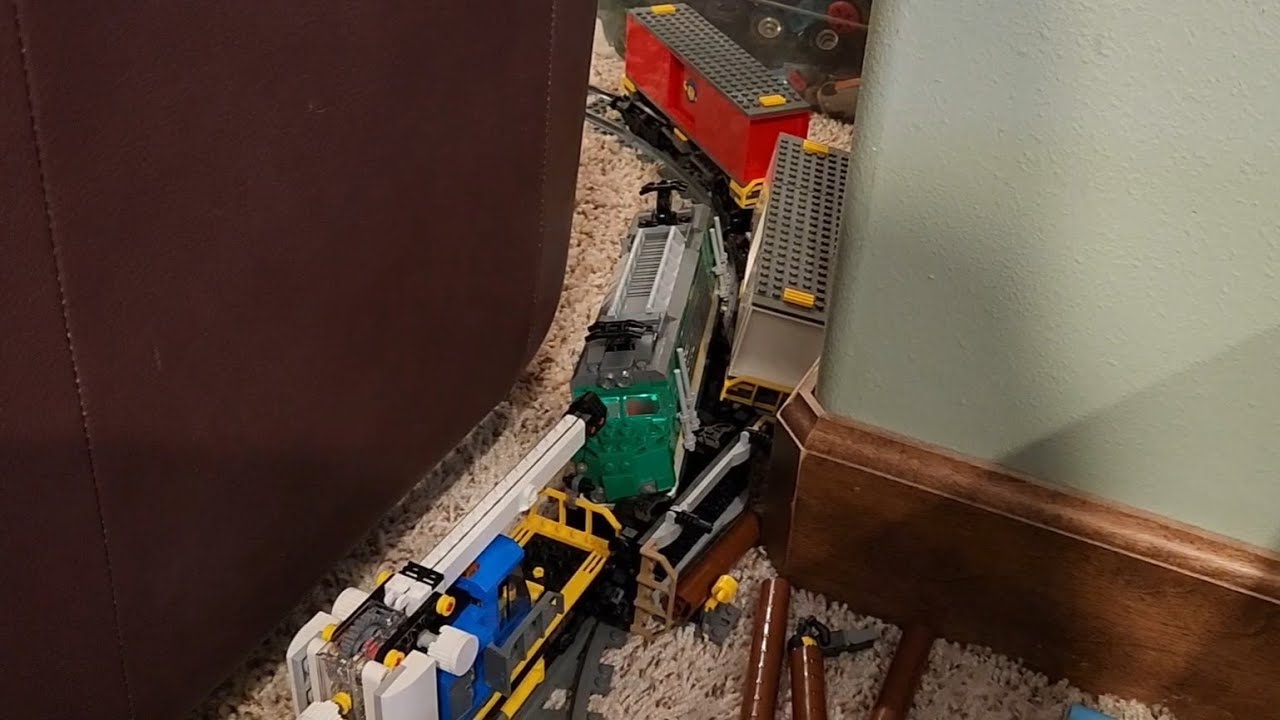 Lego 60198 Cargo Train Crashes and Fails! (August 2024)