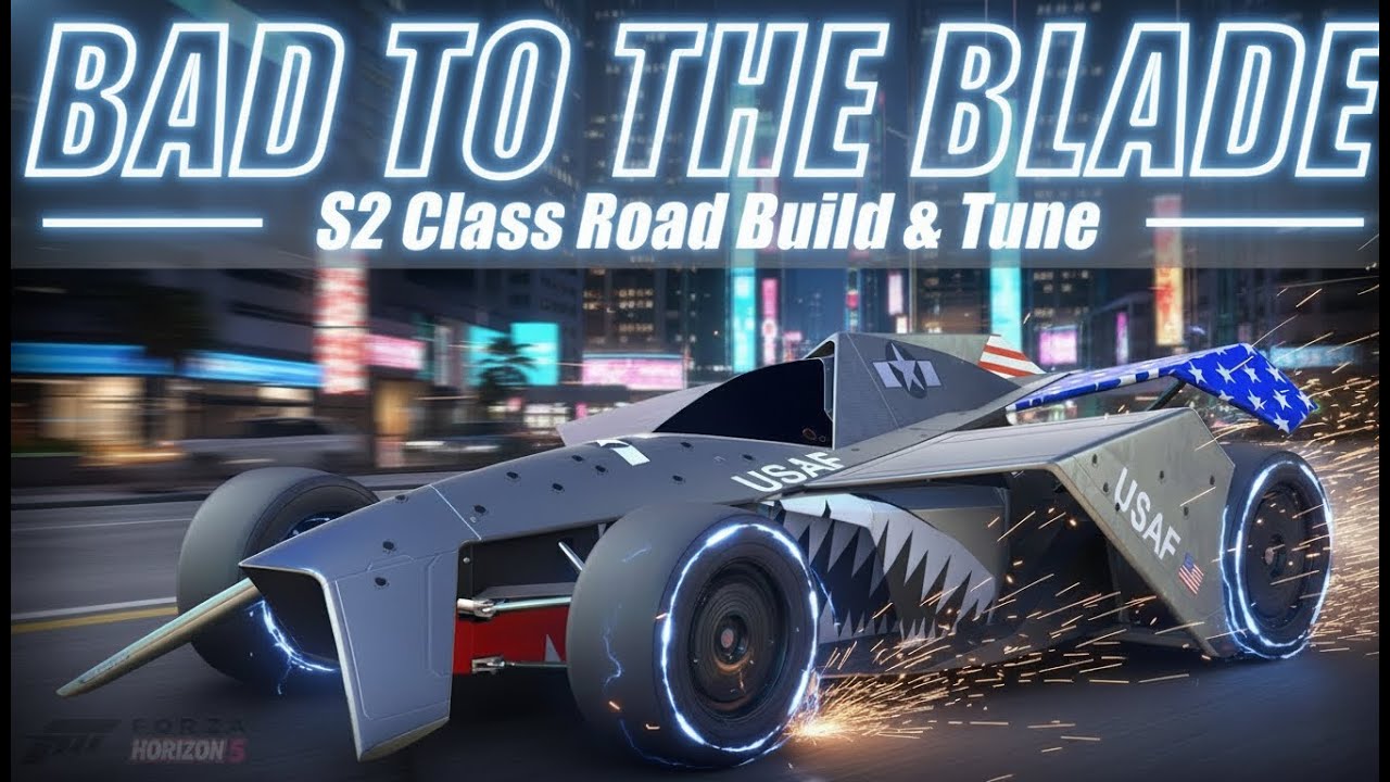 Hot Wheels Bad to the Blade Customization Road Race Build with Tune | S2 Class | Forza Horizon 5