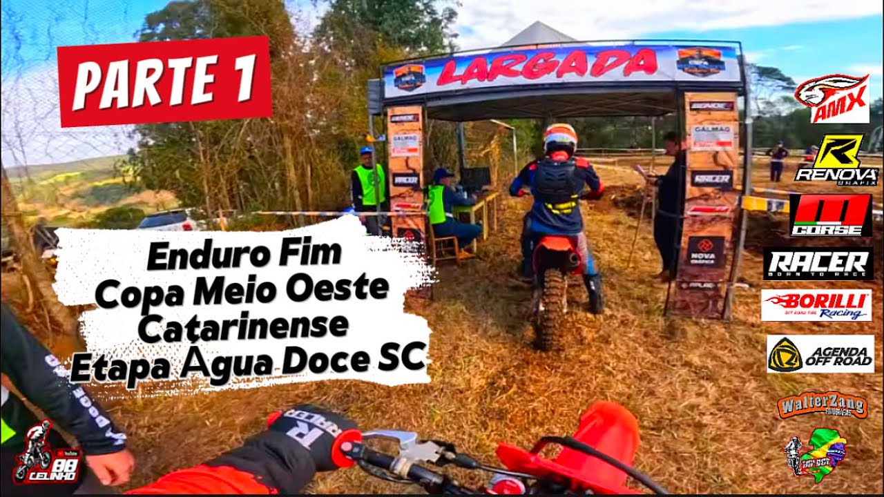 ENDURO FIM etapa Água Doce SC Copa Meio Oeste Catarinenses