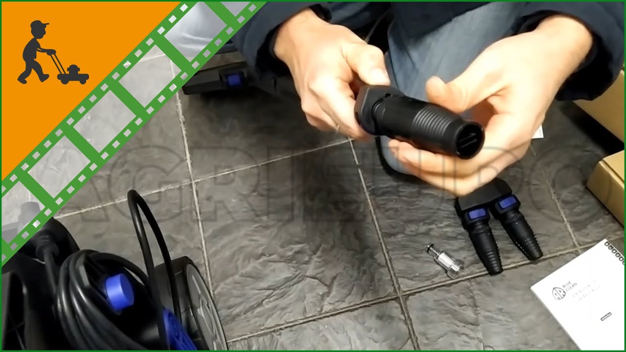 Annovi & Reverberi Blue Clean 4.0 Twin Flow Cold Water Pressure Washer - Customer's video