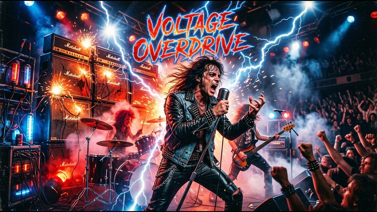 VOLTAGE OVERDRIVE – 80s HARD ROCK (Official Track)