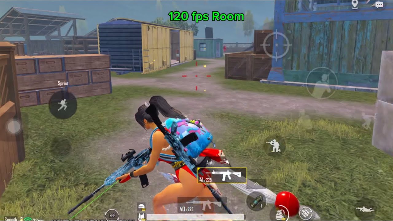 Today we will play in the room with a new outfit Bgmi Room Babu gaming TDM m416