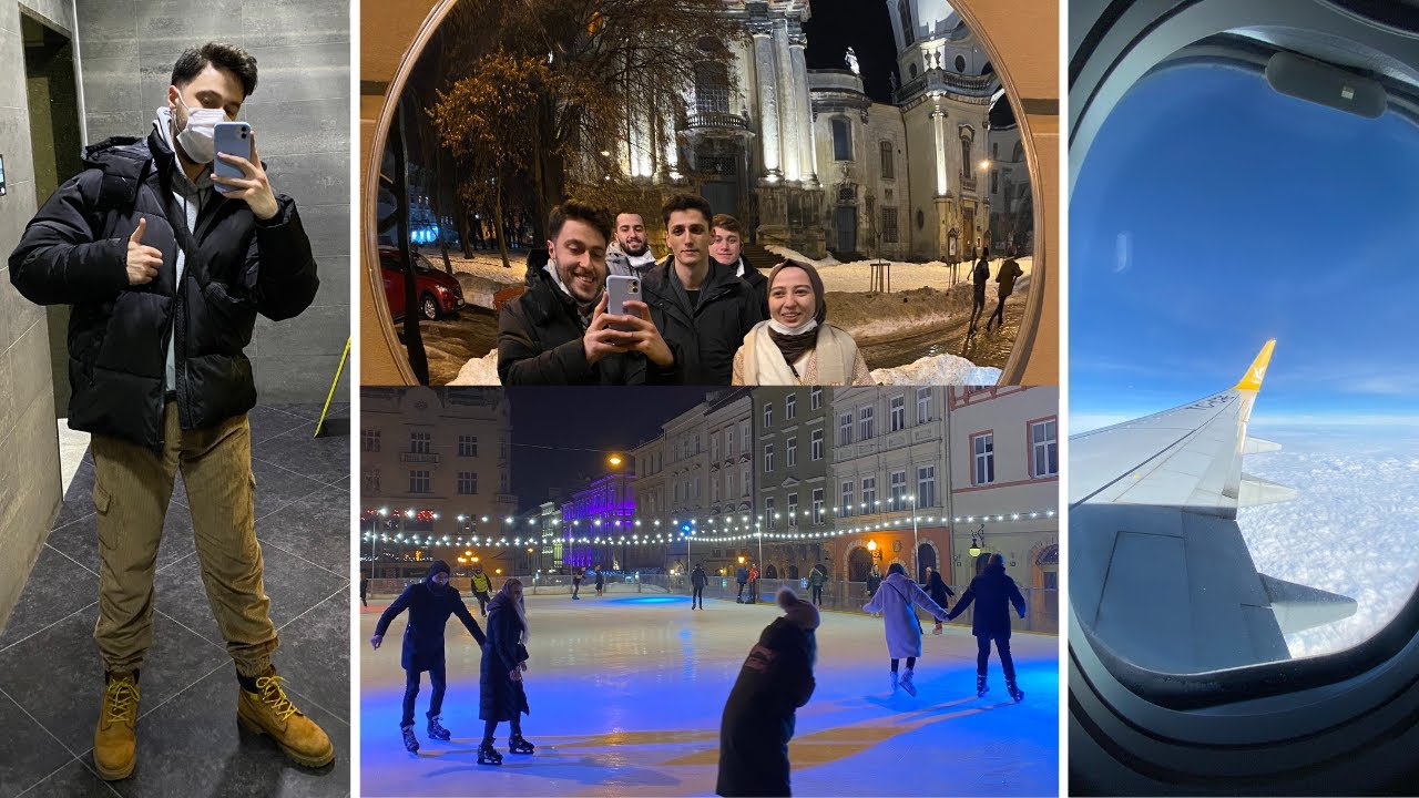 ERASMUS’A GİDİYORUM!✈️| hayatımda ilk defa uçağa bindim, Ukrayna Lviv, Polonya Krakow’a yolculuğum