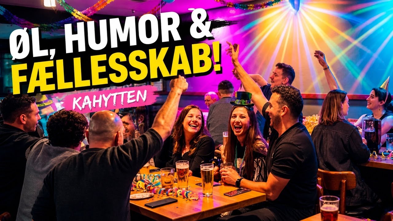 Kahytten | Når Øl, Humor og Fællesskab mødes