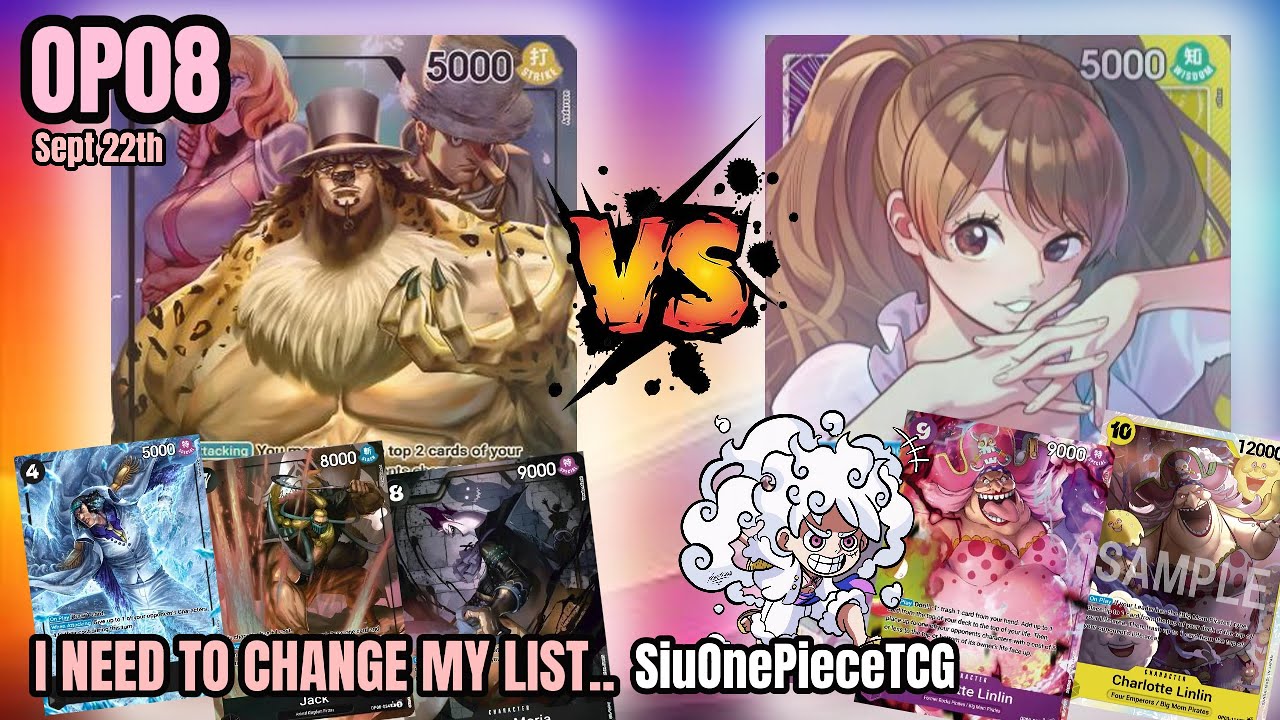 My Board Kinda Cold 🥶🥶 | OP8 Rob Lucci VS. Pudding One Piece Trading Card Game TCG POV