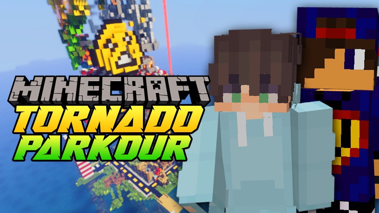 PŁAKAŁEM ZE ŚMIECHU! 😂 / Minecraft Parkour Tornado @Undecided  #02