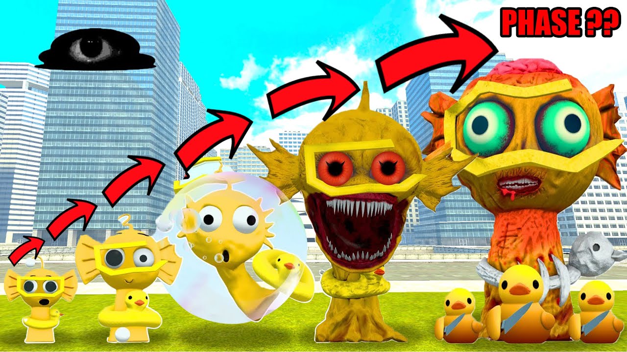 NEW EVOLUTION OF BAILEY SPRUNKI ALL PHASES In Garry's Mod!