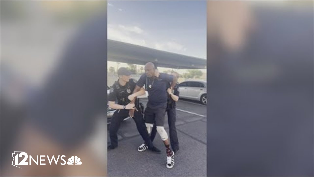 Man distraught after being detained by Mesa police officers