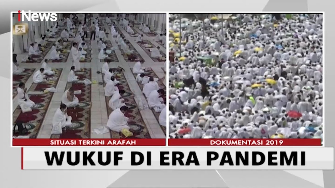 Suasana Wukuf saat Pandemi di Padang Arafah - iNews Sore 30/07