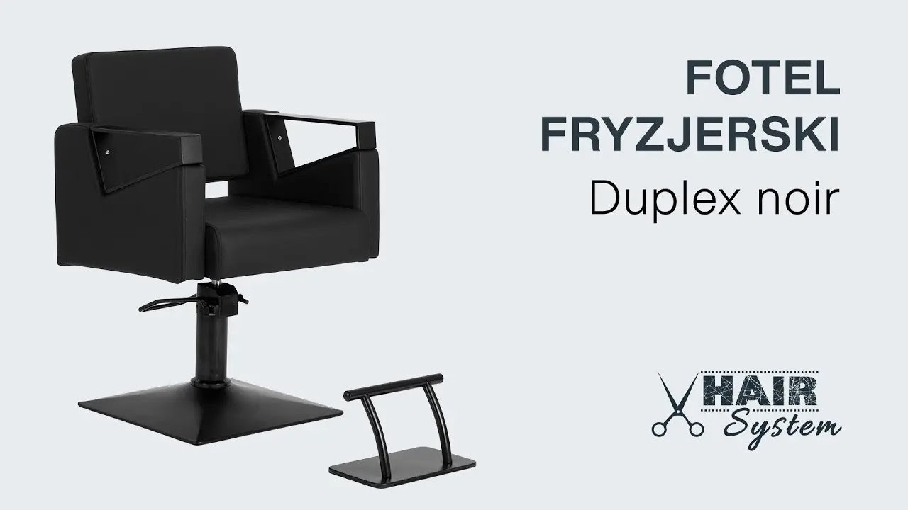 🔥 Tani Fotel Fryzjerski, Który Wygląda Jak Premium | Hair System Duplex Noir #fotelfryzjerski