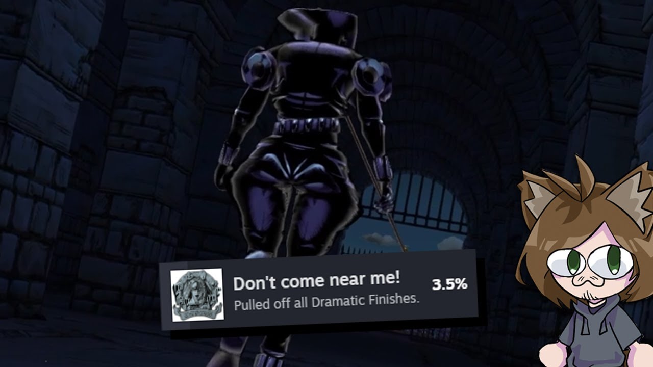 Passando MUITA raiva FAZENDO mais DRAMATIC FINISH no jogo de JOJO