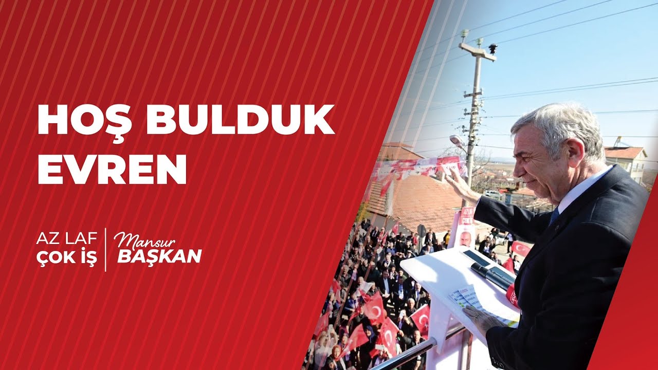 EVREN'DE SEVGİYLE KARŞILANDIK