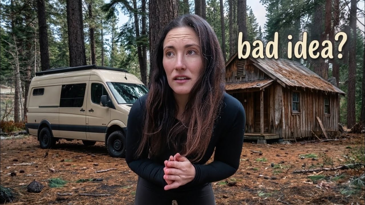 Van Camping on a Strangers Property in a Hidden Mountain Town ... It Changed Me