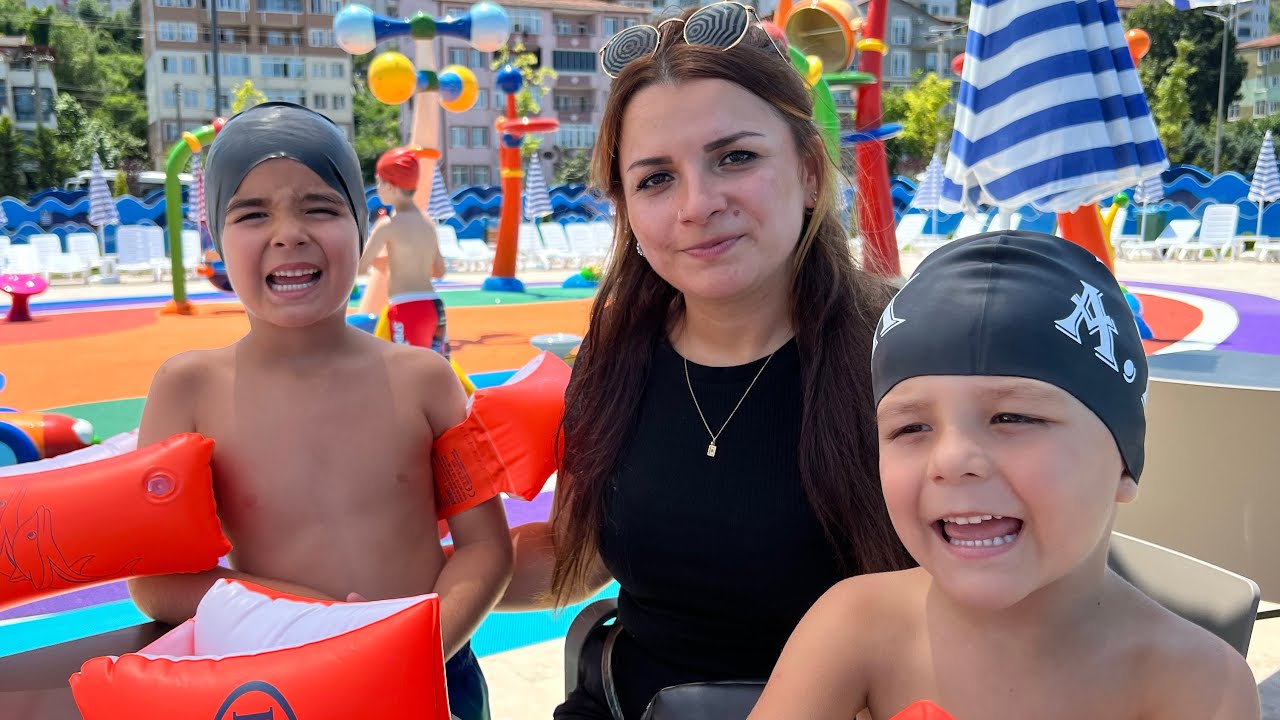 AQUAPARK DA 1 GÜN GEÇİRMEK !! CHALLENGE