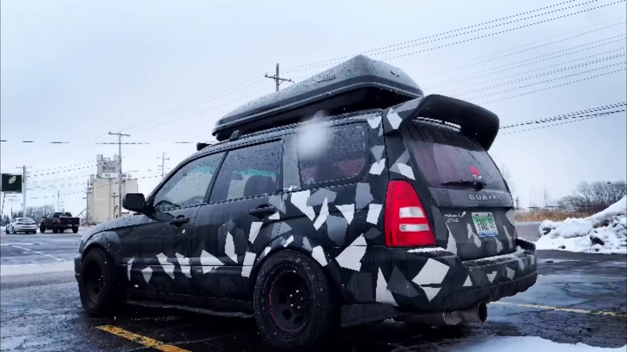 2003 Subaru Forester XS with a Xforce varex muffler