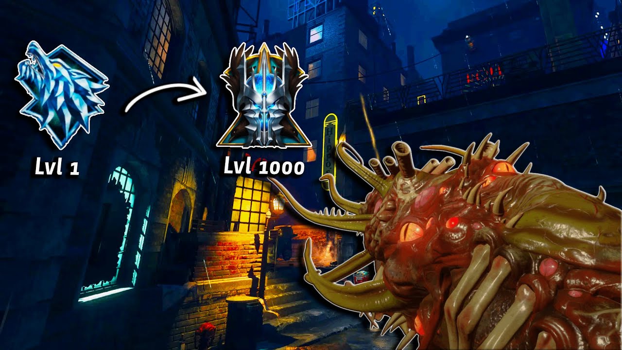 The Saddest Grind | Bo3 Zombies Lvl 1 to Lvl 1000
