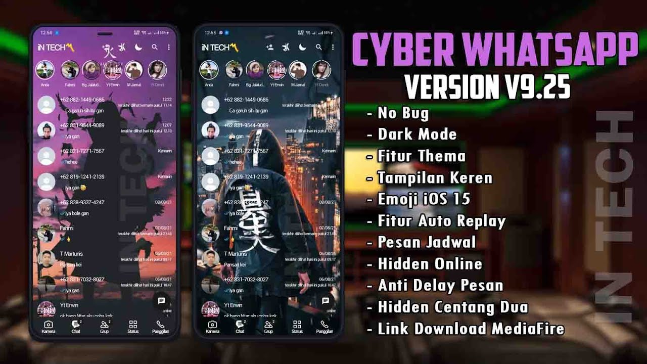UPDATE Cyber WhatsApp Terbaru 2023 || Cyber WA Plus v9.71 Hadir Fitur Lengkap -Support Hp Kentang