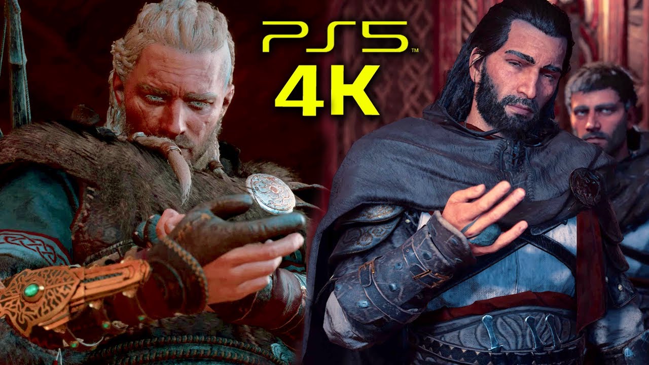 AC: Valhalla - Eivor Meets The Assassins & Gets Hidden Blade [PS5 4K HDR Mode 60fps]