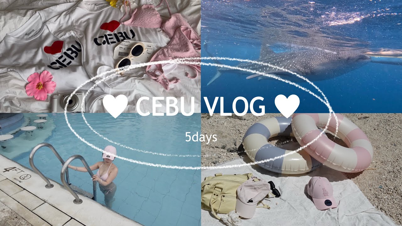 【Cebu Vlog】3日でセブ満喫した女子旅✈️ ｜Cebu Girls Trip Vlog｜3days in paradise