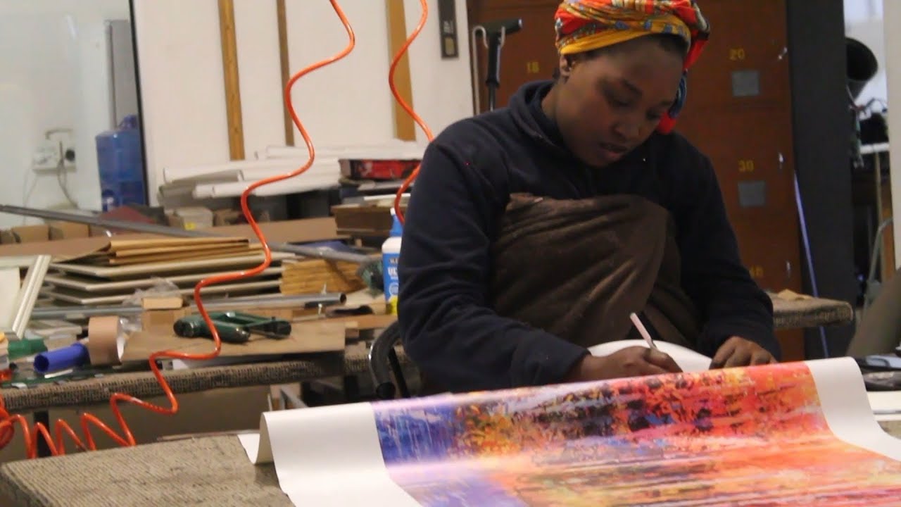Canvas Printing by FastCOLOUR ECO-Solvent Printer for Lazer Art & Frame Custom Picture Framers