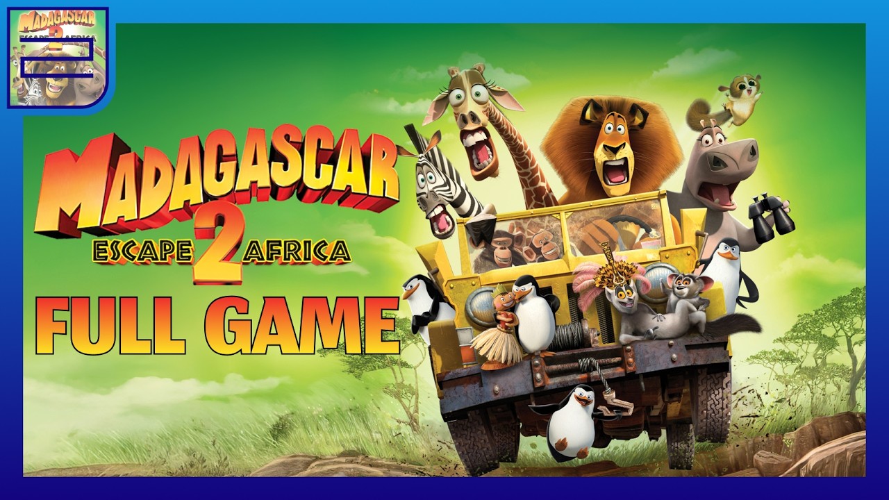 DreamWorks Madagascar: Escape 2 Africa [PS2] Full Game Walktrough | Longplay