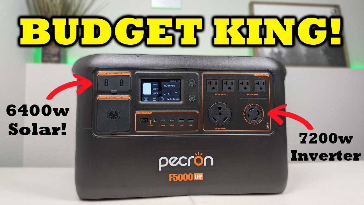 They Undercut EVERYONE With This Model - Pecron F5000LFP Review