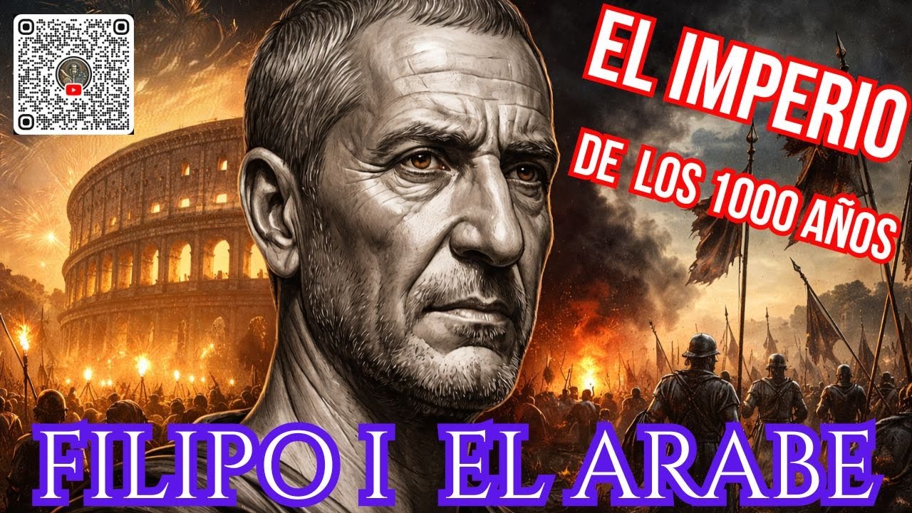 FILIPO EL ÁRABE, el emperador que celebró Roma mientras todo se derrumbaba