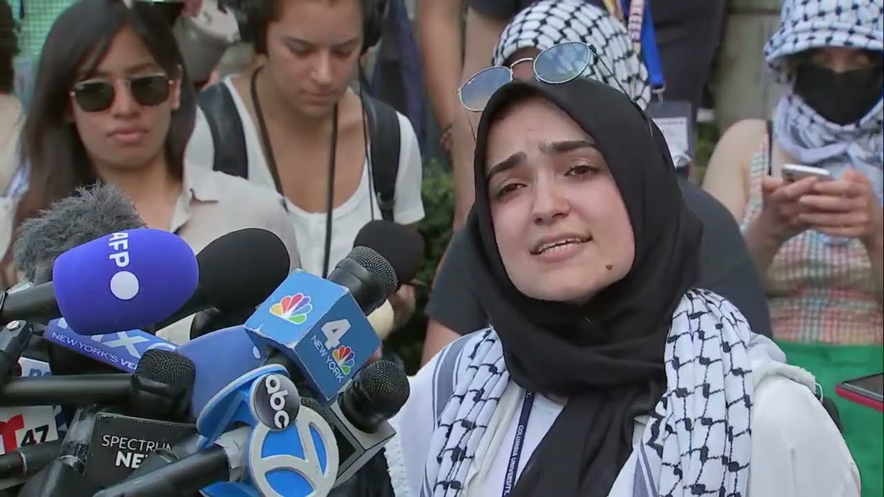 WATCH: Student protesters reject Columbia University's order to leave encampment