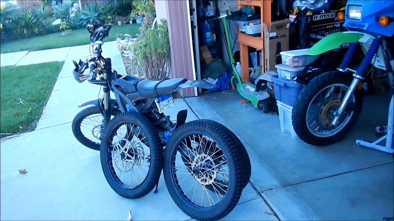 Sur Ron Light Bee Shinko Trials Tire SR241 Review