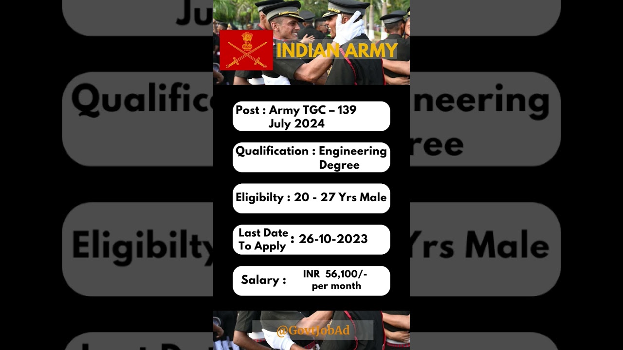 Indian Army TGC-139 