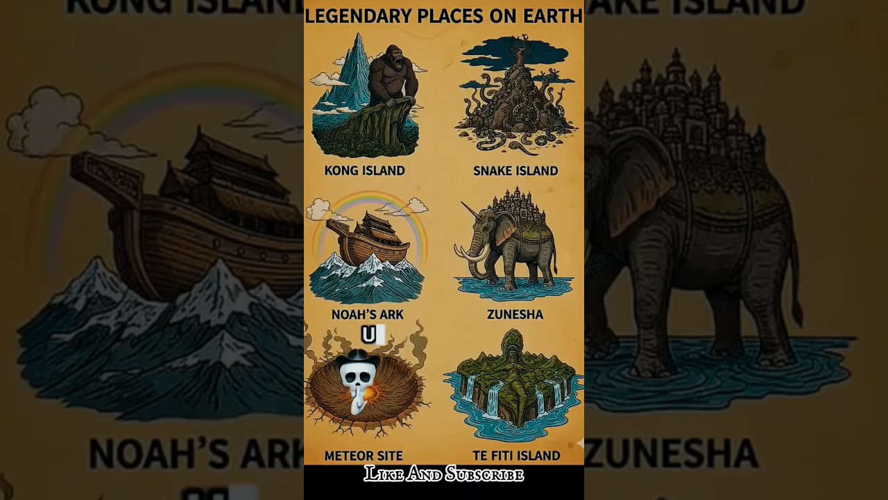 🌍 #legendaryplaces  on Earth &ndash; Hidden Realms That Still Shock the World 😱 | Unbelievable Secrets!