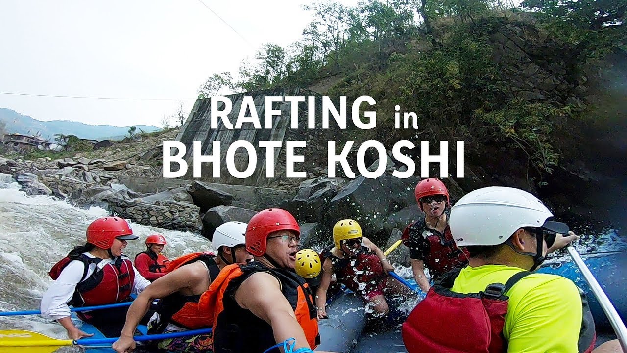 Rafting in Bhote Koshi