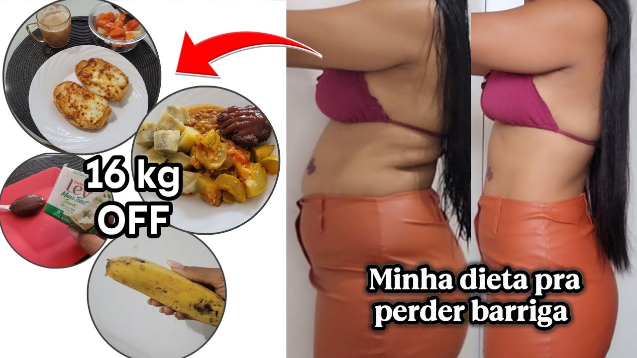 TUDO O QUE EU FIZ PRA PERDER BARRIGA/MINHA ROTINA COMPLETA PRA EMAGRECER/ DIGA ADEUS AO BUCHO GRANDE
