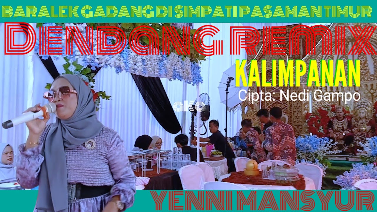 Dendang Minang Timur Widia Rezki Kalimpanan Karya Nedi Gampo Cover Yenni mansyur live mister dolar 
