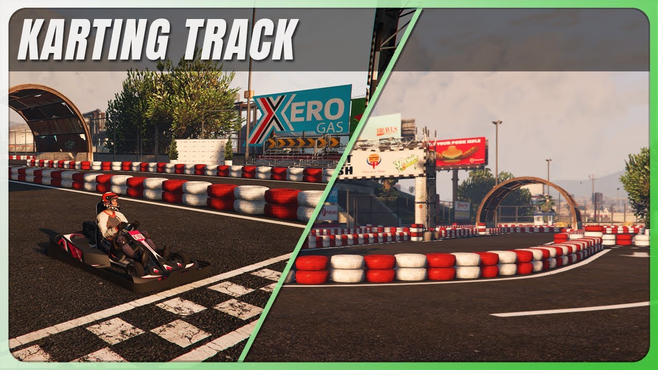 GTA 5 Mapping- Kart Track Race by GigZ 