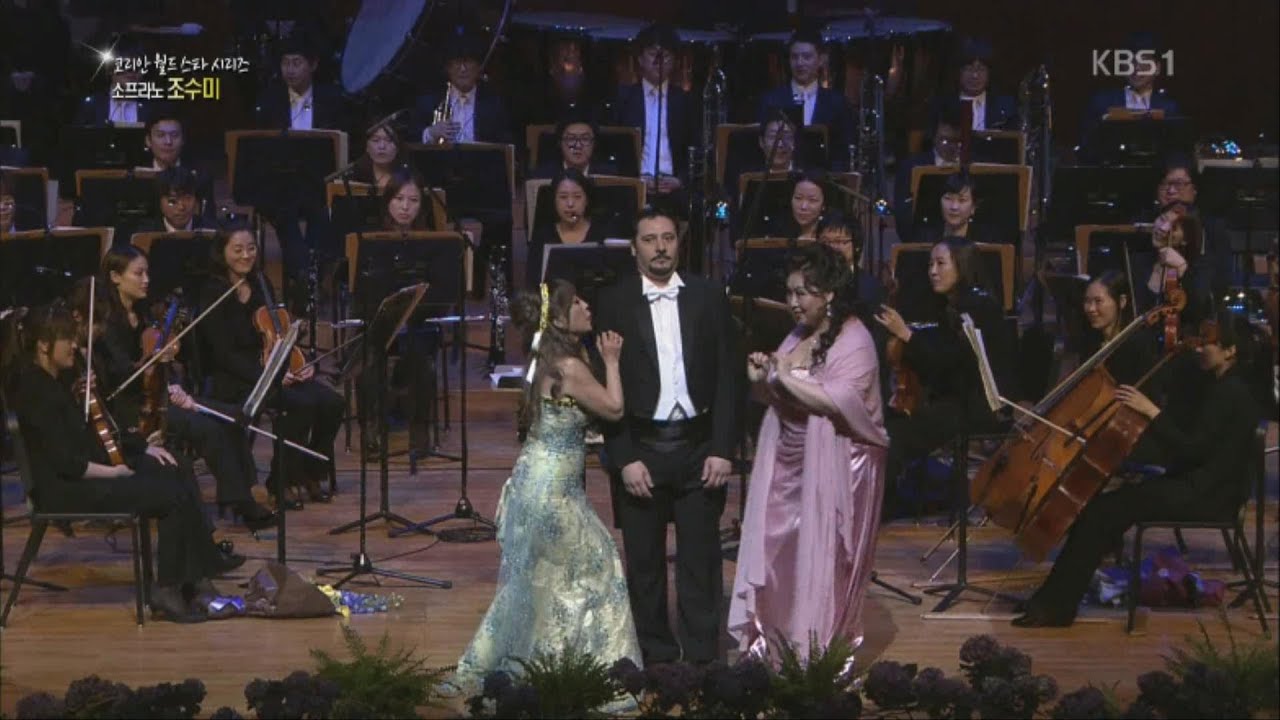 Sumi Jo & Ah-Kyung Lee -  Duetto buffo di due gatti (Rossini)