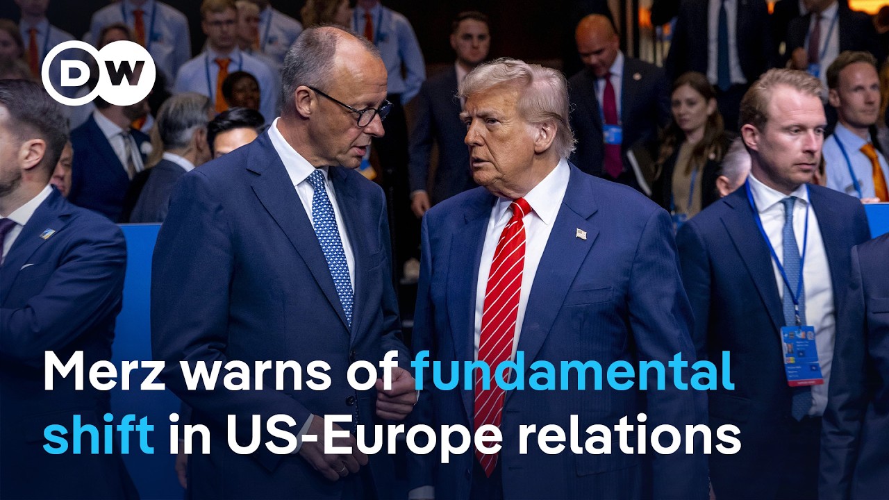 Merz advocates for US-Europe relationship reset amid Russian threats | DW News