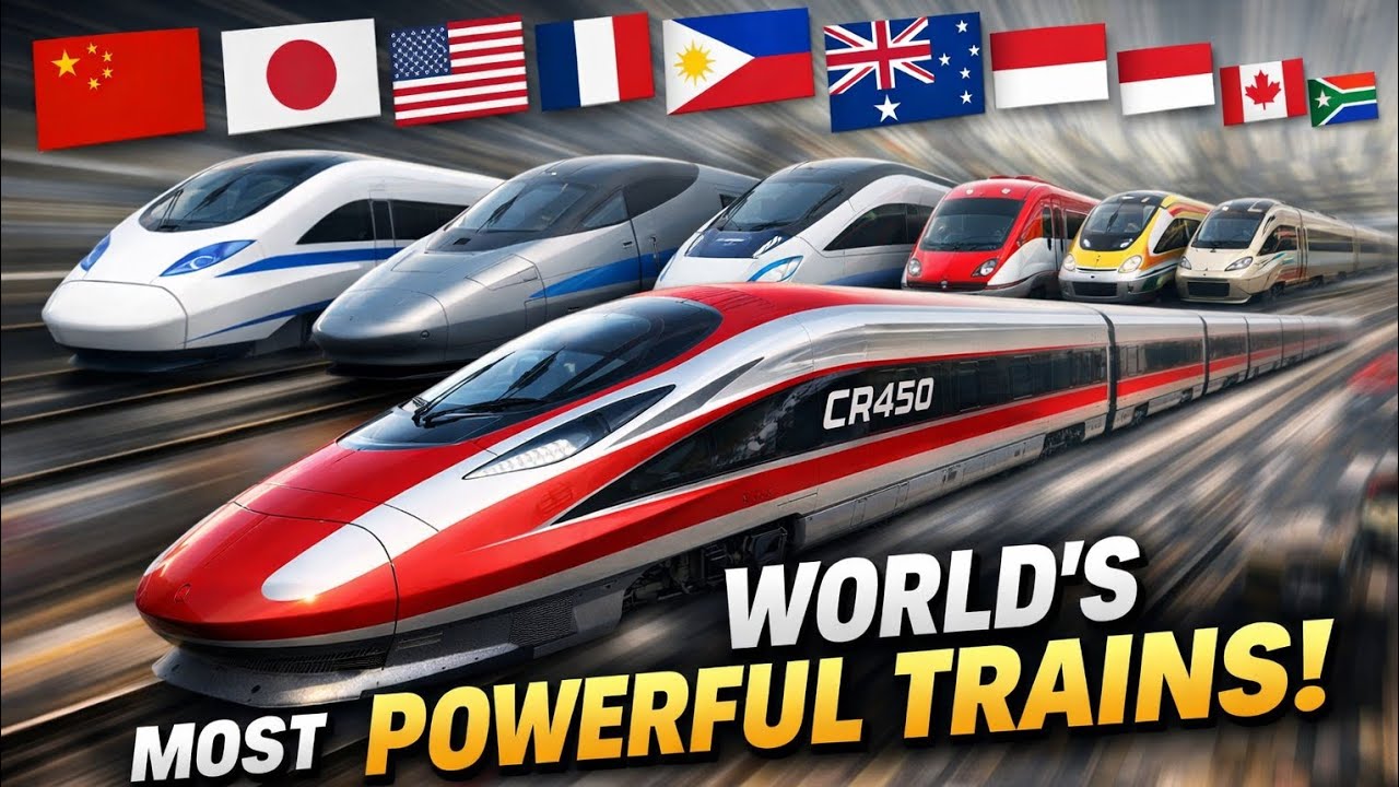 World’s Most Powerful Trains Ranked – One Rules Them All