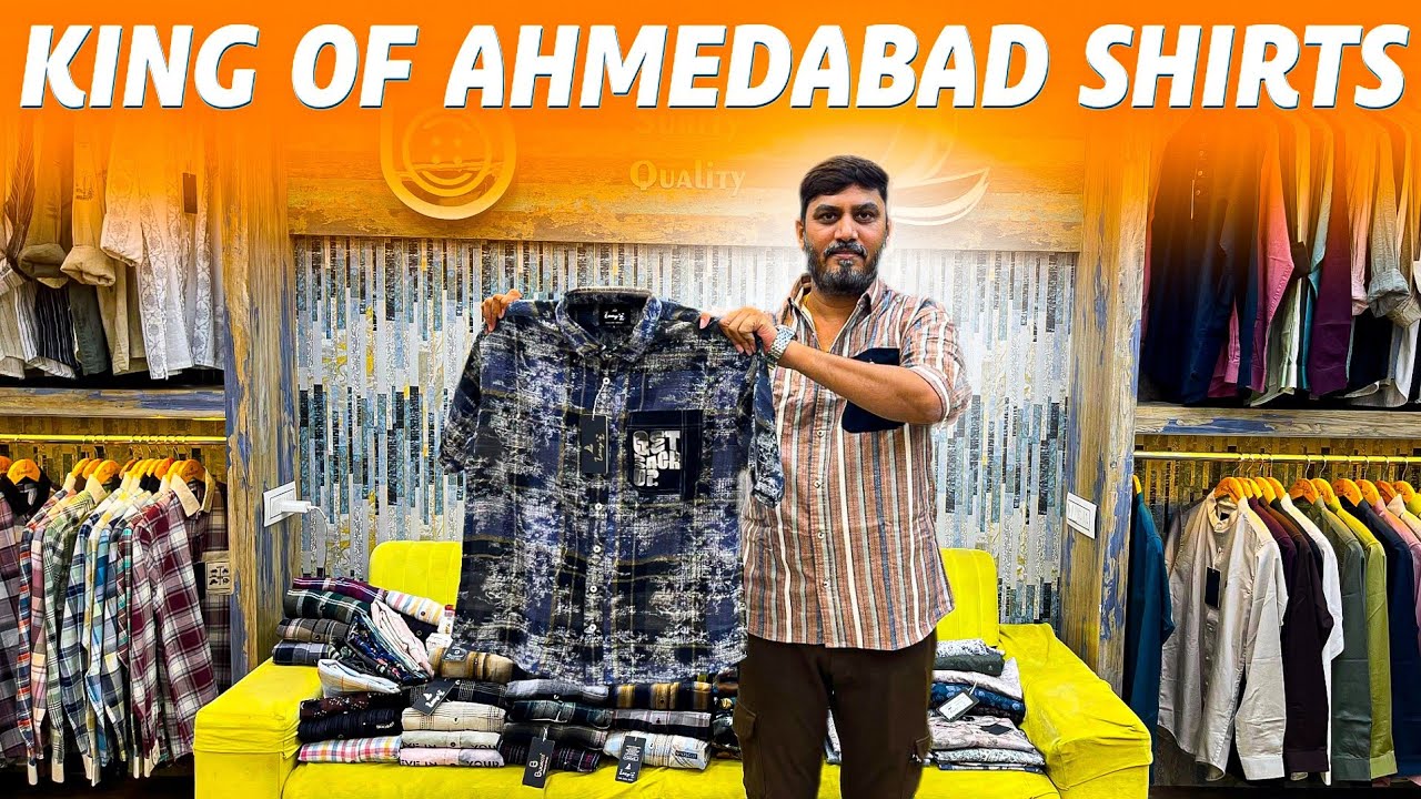 Ahmedabad Shirts King 👑 / Biggest shirts Manufacturer in Ahmedabad / Shirts Wholesale