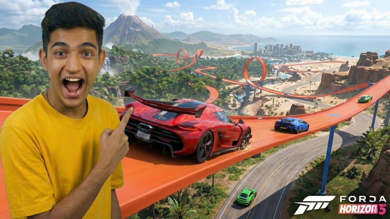 World Fastest Car Jesko 🚀 Hot Wheels Track Race | FH5 Hindi