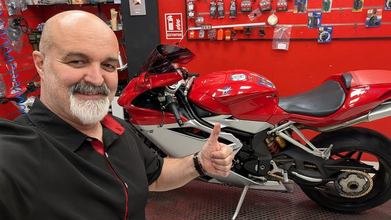 MV AGUSTA F4 1000 R , MANTENIMIENTO PARTE 3 TERMINADA!!! 4K UHD